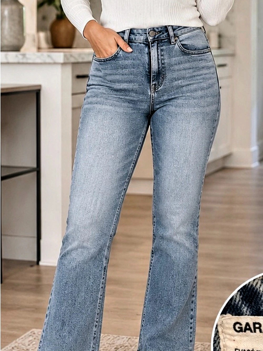 15-17” wGAP Women's Straight Leg Jeans in Blue Like New